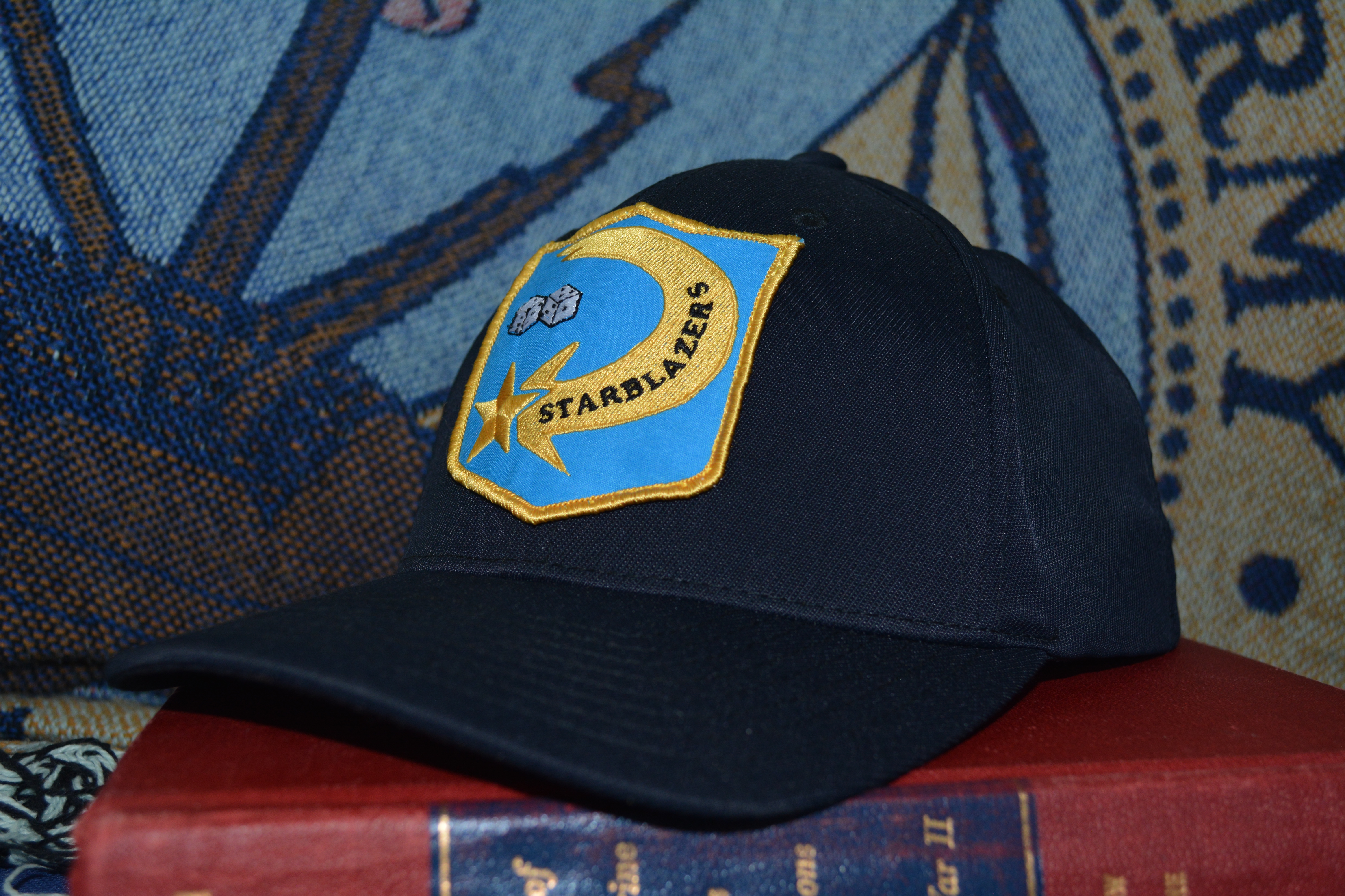 Starblazer Cap (only in blue) Starblazer Example